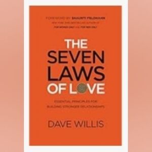 🔺️NWOT The 7 Laws of Love by Dave Willis Book